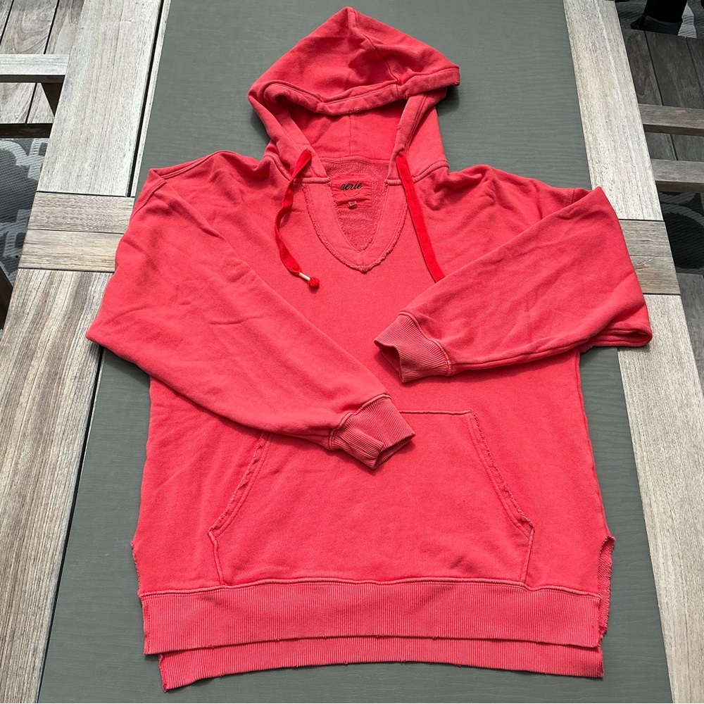 Aerie Women's Coral Hoodie